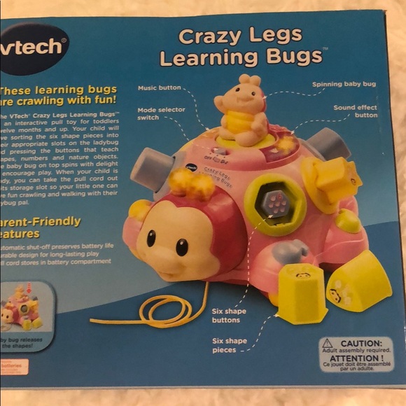 VTech Crazy Legs Learning Bug - Picture 2 of 2